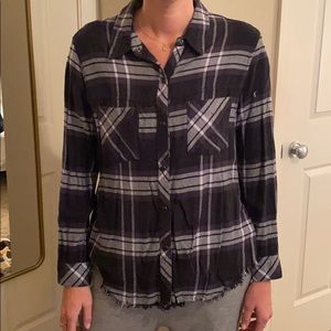 Rails Plaid Button Down